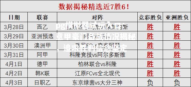 意甲豪门备战情况揭秘，追求胜利信念坚定